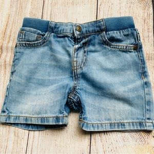 Mayoral Light Blue Denim Shorts 12 month